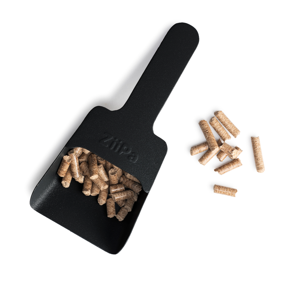 ZiiPa - Melfa Wood Pellet Scoop - Charcoal/Charbon
