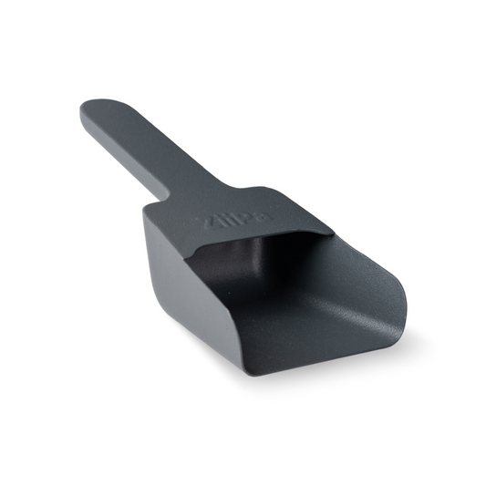 ZiiPa - Melfa Wood Pellet Scoop - Slate/Ardoise