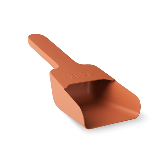 ZiiPa - Melfa Wood Pellet Scoop - Terracotta