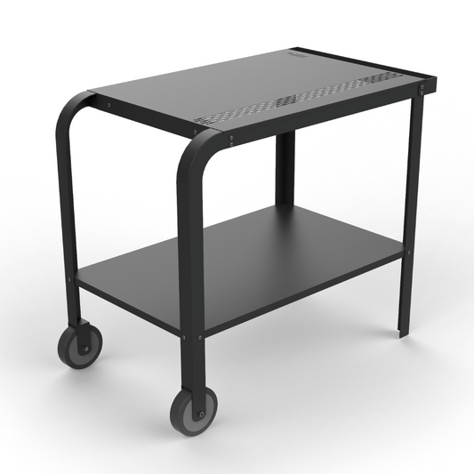 ZiiPa - Vallone Garden Trolley with Shelf - Charcoal/Charbon