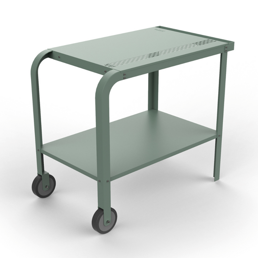 ZiiPa - Vallone Garden Trolley with Shelf - Eucalyptus