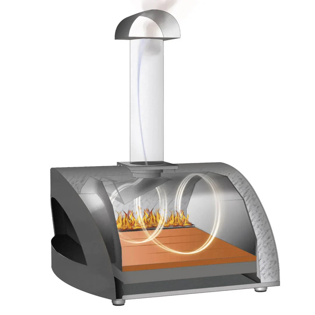 Alfa Forni Moderno Portable (Red)