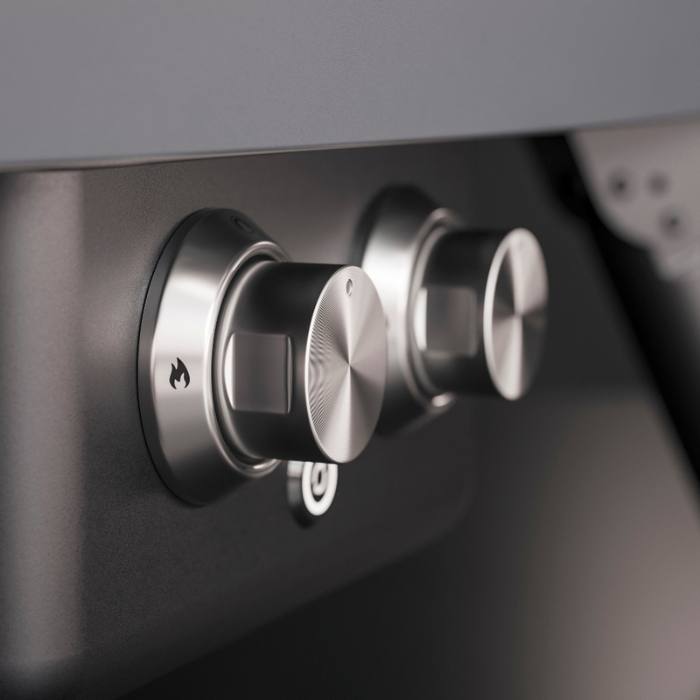 WiTT - Rotante Gas Powered Pizza Oven - Graphite