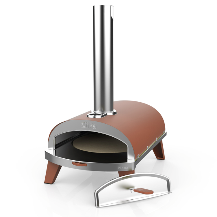 ZiiPa - Piana Wood Pellet Pizza Oven - Terracotta